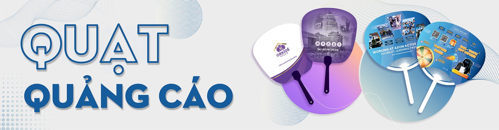 Quạt Quảng Cáo