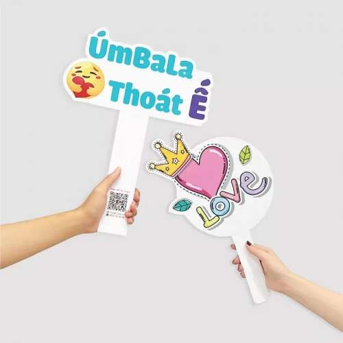 IN HASTAG (BẢNG CẦM TAY)